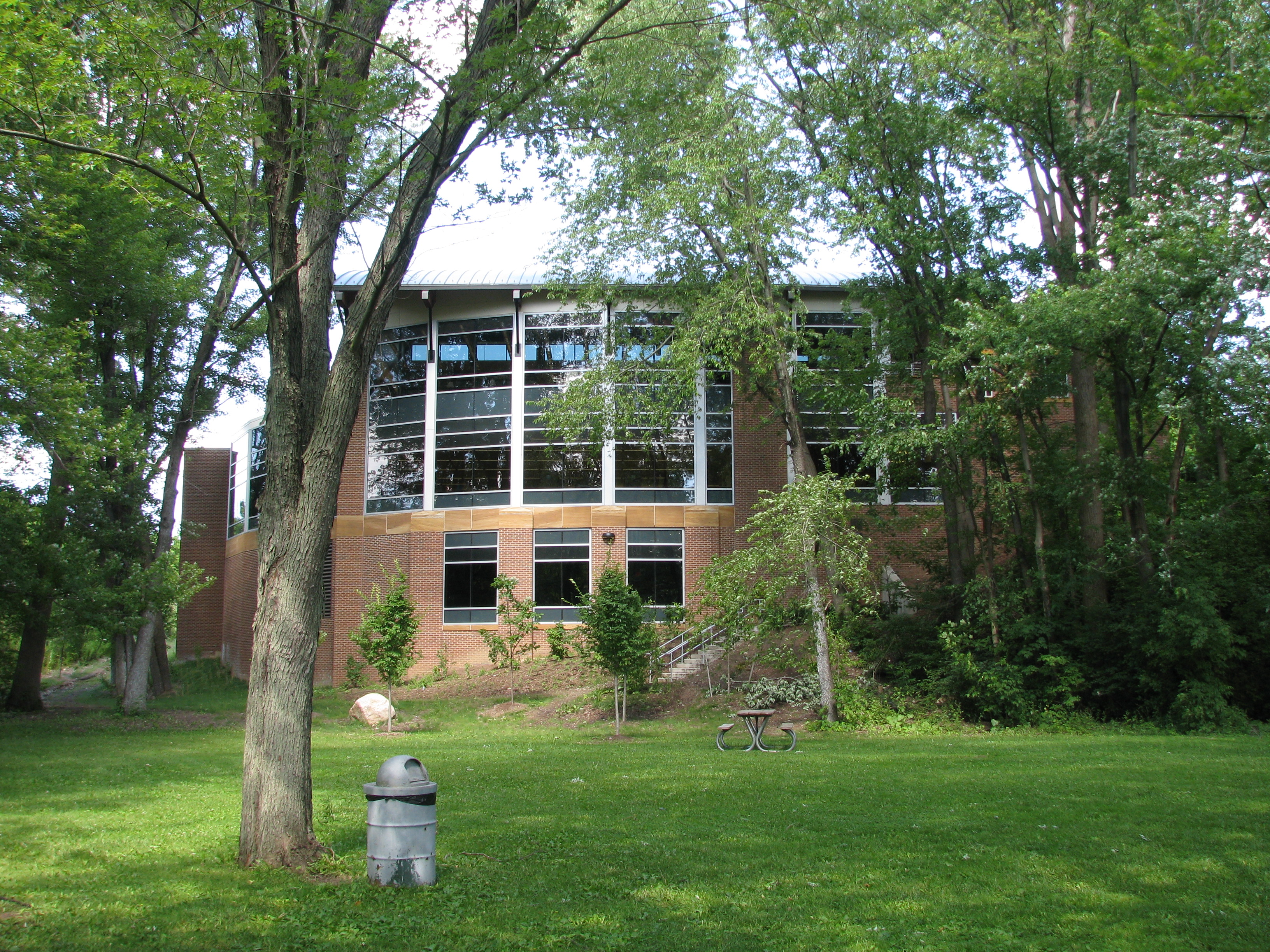 Dexter District Library From the Park